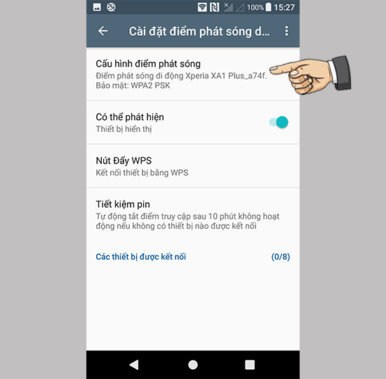 ​Thay đổi cấu hình mạng
